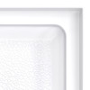 DreamLine DreamStone 34 x 42 in. White Modern Subway Base and Wall Kit
