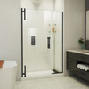 DreamLine Ascend 44 1/2-45 1/2 in. Frameless Pivot Shower Door 72 in. H Satin Black