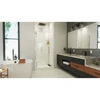 DreamLine Ascend 40-41 in. W x 72 in. H Frameless Pivot Shower Door Chrome