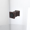 DreamLine Aqua-Q Fold 36x36x76.75 Frameless Bi-Fold Shower Door Oil Rubbed Bronze
