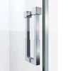 DreamLine Ascend 32-33 in. W x 72 in. H Frameless Pivot Shower Door Brushed Nickel