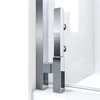 DreamLine Ascend 32-33 in. W x 72 in. H Frameless Pivot Shower Door Brushed Nickel