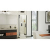 DreamLine Ascend 29 1/4-30 in. W x 72 in. H Frameless Pivot Shower Door, Satin Black