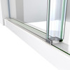 DreamLine Enigma-X 44-48 in. W x 76 in. H Clear Sliding Shower Door, Polished Stainless Steel