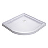 DreamLine Prime 38x38x78.75 Shower Enclosure Kit with Base, Satin Black Frame, Clear Glass