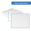 DreamLine Prime 38x38x78.75 Shower Enclosure Kit with Base, Satin Black Frame, Clear Glass