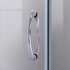 DreamLine Prime 36x36x78.75in Shower Enclosure Kit w/ Base, White Wall, Chrome & Clear Glass