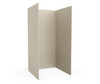 Swanstone Metro Subway Tile Glue Up Bathtub and Shower Wall Kit 36x36x72 Coastal Sands