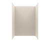 Swanstone Metro Subway Tile 36x50x72 Glue Up Bathtub and Shower Wall Kit, Bisque