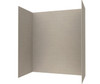 Swanstone Metro Subway Tile Glue Up Tub Wall Kit 30x62x72 Limestone MTMK72-3062