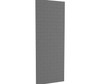 Swanstone Metro Subway Tile Glue-Up Bathtub and Shower Wall Panel, 36" x 96", Ash Gray