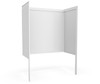 Swanstone Smooth Glue-Up Tub Wall Kit 34 x 60 x 60 White SSIT-60-3