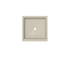 Swanstone SS-3232 32x32 Alcove Shower Pan with Center Drain, Coastal Sands
