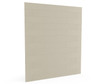 Swanstone Modern Subway Tile Glue-Up Bathtub and Shower Single Wall Panel, 50 x 72, Coastal Sands