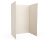 Swanstone SMMK72-3650 36 x 50 x 72 Smooth Glue-Up Bathtub and Shower Wall Kit, Mountain Mist