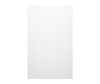 Swanstone MSMK-8434 34 x 84 Modern Subway Tile Glue-Up Bathtub and Shower Single Wall Panel White