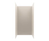 Swanstone Metro Subway Tile Glue-Up Bathtub and Shower Wall Kit, 36x36x72, Bisque