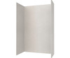 Swanstone SMMK96-3262 32 x 62 x 96 Smooth Glue-Up Tub Wall Kit in Birch