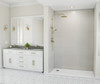 Swanstone Traditional Subway Tile Glue-Up Shower Wall Kit 30x62x96 Birch TSMK963062