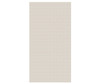 Swanstone Metro Subway Tile 50 x 96 Glue-Up Bathtub & Shower Wall Panel, Carrara