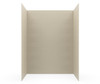 Swanstone Modern Subway Tile Glue-Up Shower Wall Kit 34x62x84 Coastal Sands