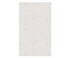 Swanstone Metro Subway Tile Glue Up Bathtub and Shower Single Wall Panel, 50 x 84, Carrara