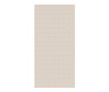 Swanstone Metro Subway Tile 36 x 72 Glue-Up Bathtub and Shower Wall Panel, Tahiti White