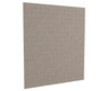 Swanstone Metro Subway Tile Glue-Up Bathtub & Shower Wall Panel 62x72 Limestone