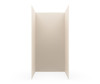 Swanstone 36x36x84 Smooth Glue-Up Shower Wall Kit, Mountain Mist