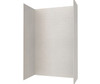Swanstone Metro Subway Tile Glue-Up Shower Wall Kit 34x42x96 Birch MTMK963442