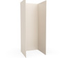 Swanstone 34x42x96 Smooth Glue-Up Shower Wall Kit Mountain Mist