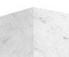 Swanstone Smooth Glue-Up Bathtub and Shower Wall Panel 50 x 72 Carrara