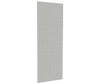 Swanstone Metro Subway Tile Glue-Up Bathtub & Shower Wall Panel 30x84 Birch