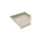 Swanstone 42 x 36 Alcove Shower Pan with Center Drain Mountain Mist SF04236MD.141