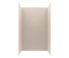 Swanstone Metro Subway Tile Glue-Up Shower Wall Kit 34 x 50 x 84 Tahiti White