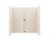 Swanstone 30 x 60 x 60 Smooth Glue-Up Tub Wall Kit in Mountain Mist