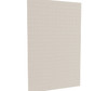Swanstone Metro Subway Tile 62 x 96 Glue-Up Bathtub and Shower Wall Panel, Bisque