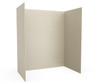 Swanstone Metro Subway Tile Glue-Up Tub Wall Kit 34x62x72 Coastal Sands