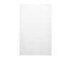Swanstone Traditional Subway Tile Glue-Up Bathtub & Shower Wall Panel, 32 x 84, White
