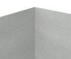 Swanstone Metro Subway Tile Glue-Up Tub Wall Kit 30x62x72 Ash Gray MTMK723062