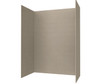 Swanstone Modern Subway Tile Glue-up Shower Wall Kit 36x50x84 Limestone MSMK843650.218