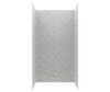 Swanstone Metro Subway Tile Glue Up Shower Wall Kit, 32 x 50 x 96 Inches, Ice