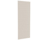 Swanstone Metro Subway Tile 30 x 84 Glue-Up Bathtub Shower Wall Panel, Bisque