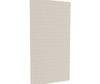 Swanstone Metro Subway Tile Glue Up Bathtub & Shower Wall Panel, 50x96, Bisque