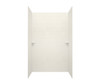 Swanstone Modern Subway Tile Glue-Up Tub Wall Kit 32x62x72 Tahiti White