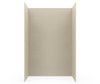 Swanstone Traditional Subway Tile Glue-Up Shower Wall Kit 30x62x96 Coastal Sands