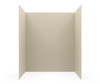 Swanstone SMMK72-3462 34x62x72 Smooth Glue-Up Tub Wall Kit, Coastal Sands