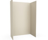 Swanstone Smooth Glue-Up Tub Wall Kit 36 x 62 x 96 Coastal Sands