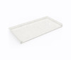 Swanstone SBF-3060LM 30 x 60 Alcove Shower Pan Left Hand Drain Carrara