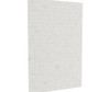 Swanstone Metro Subway Tile Glue-Up Bathtub and Shower Single Wall Panel, 62 x 96, Carrara